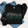 Wildcats Ombre Drip SPANGLE TRANSFER