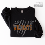 Wildcats Scratch SPANGLE TRANSFER