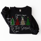 Tis the Season Christmas Trees SPANGLES TRANSFER