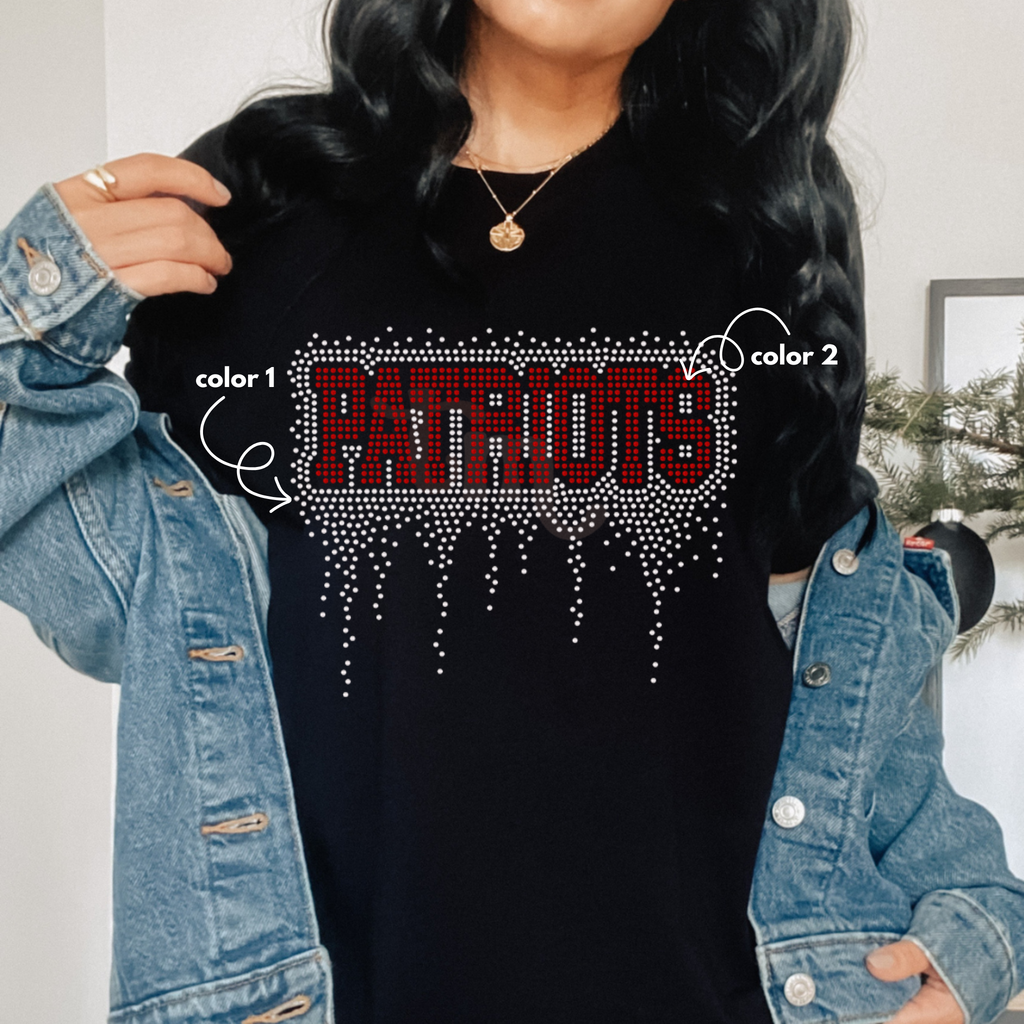Patriots Athletic Drip SPANGLE TRANSFER