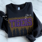 Tigers Athletic Drip SPANGLE TRANSFER