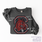 Stallion Mascot SPANGLE TRANSFER