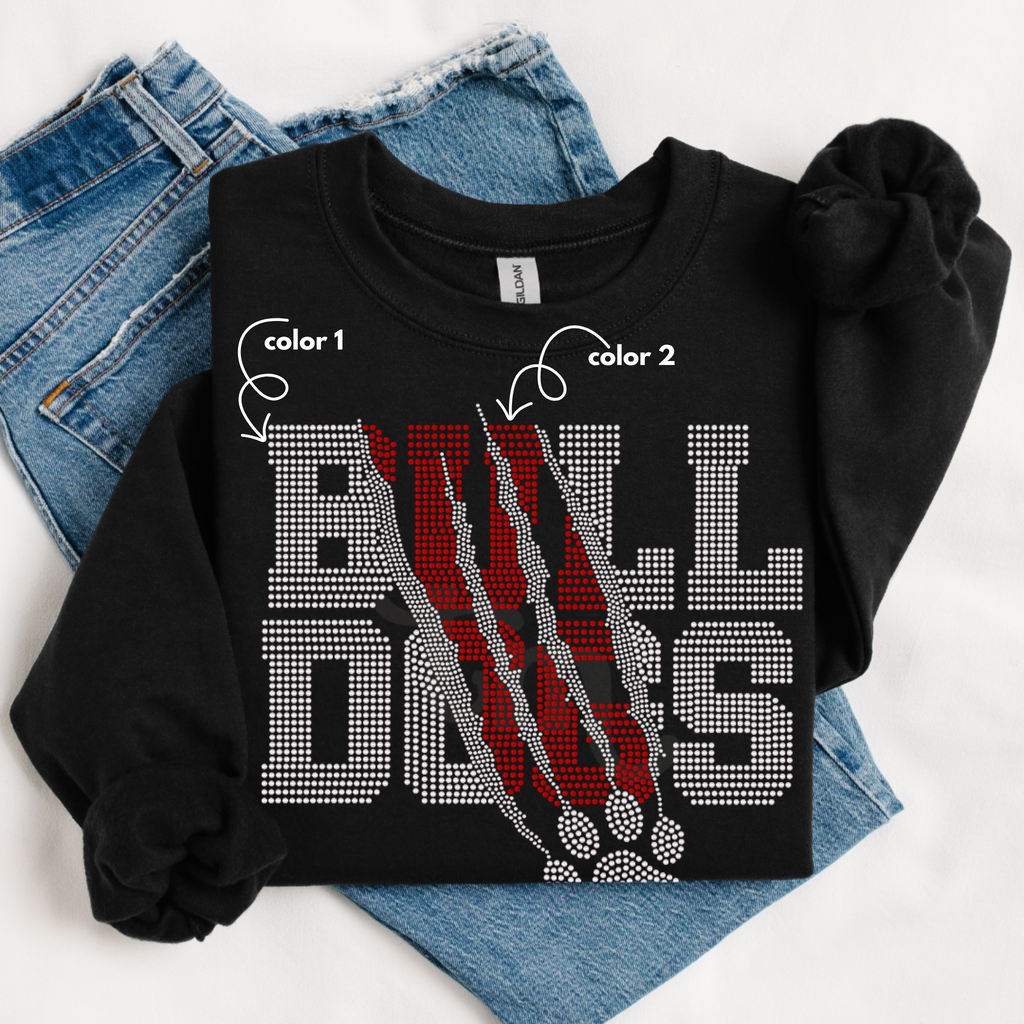 Bulldogs Claw SPANGLE TRANSFER