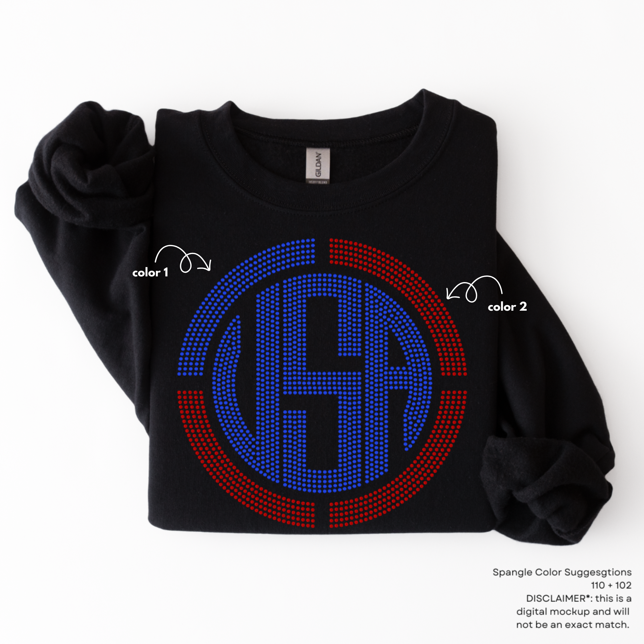 American Logo SPANGLE TRANSFER