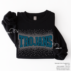 Trojans Arched Scatter SPANGLE TRANSFER