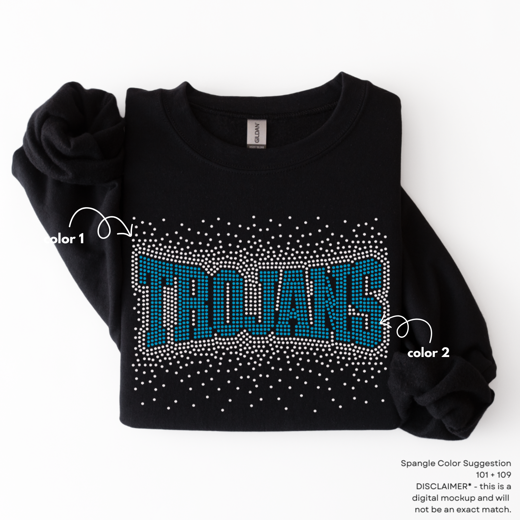 Trojans Arched Scatter SPANGLE TRANSFER
