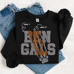 Bengals Claw SPANGLE TRANSFER