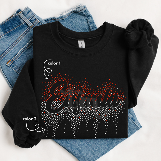Eufaula Ombre Drip SPANGLE TRANSFER