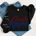 Angels Ombre Drip SPANGLE TRANSFER