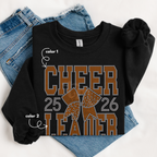 Cheerleader Bow 25-26 SPANGLES TRANSFER
