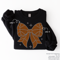 Basketball Bow SPANGLES TRANSFER