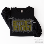 Softball Mom Scatter SPANGLES TRANSFER