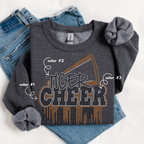 Tiger Cheer SPANGLES TRANSFER