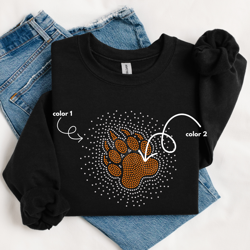 Tiger Paw Scatter SPANGLE TRANSFER