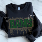Rams Athletic Drip SPANGLE TRANSFER
