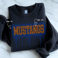 Mustangs Athletic Drip SPANGLE TRANSFER