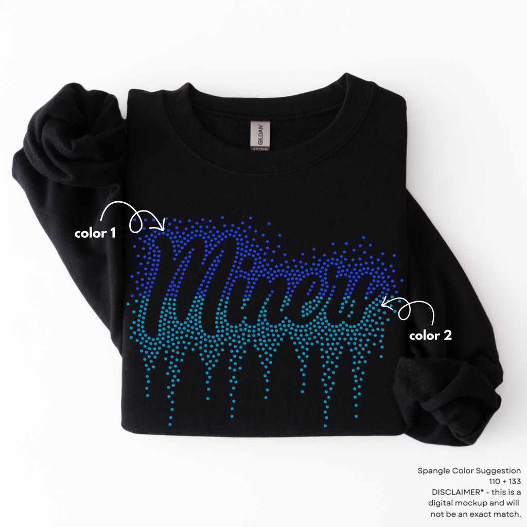 Miners Ombre Drip SPANGLE TRANSFER