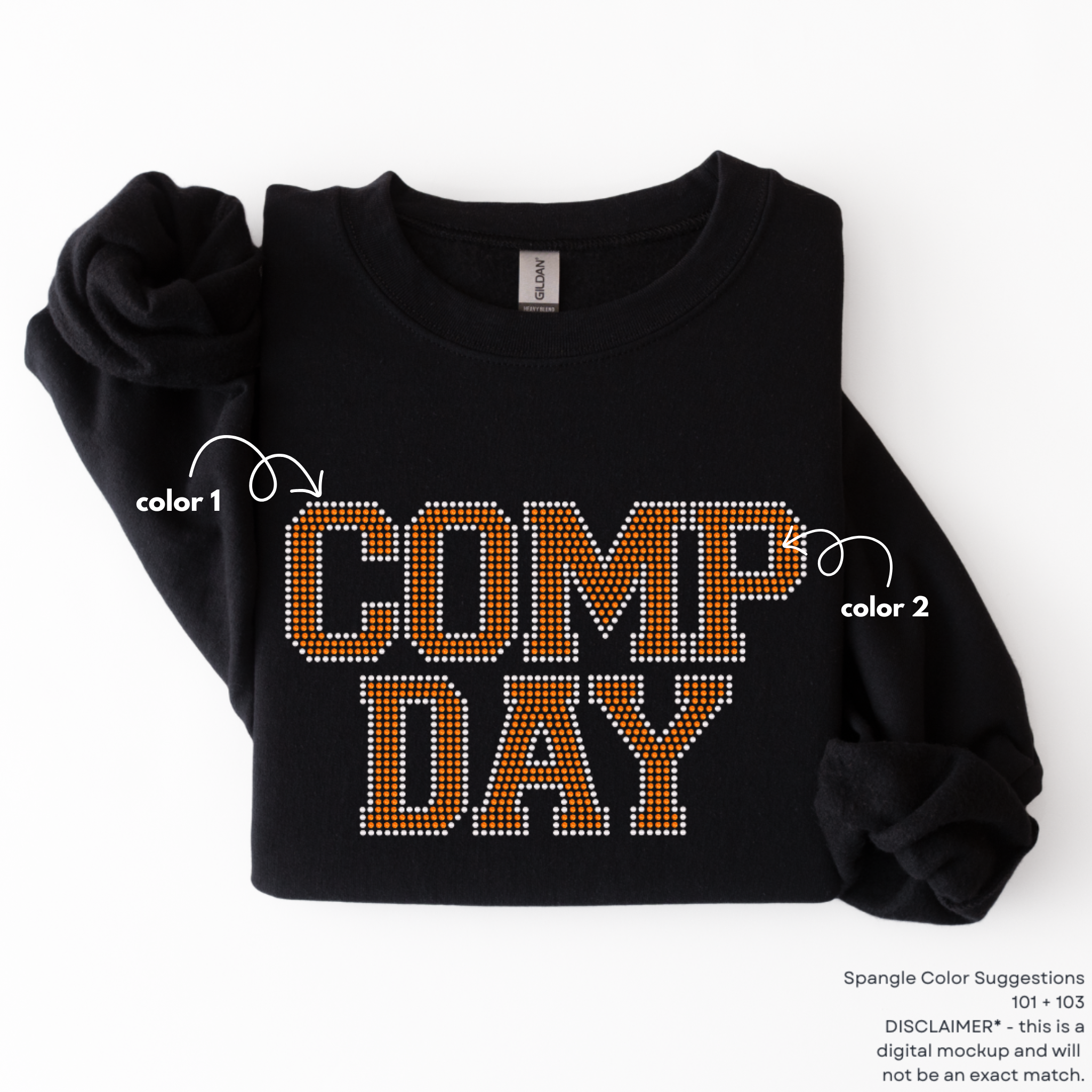 Comp Day SPANGLES TRANSFER