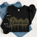 Blackcats Ombre Drip SPANGLE TRANSFER