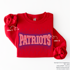 Patriots Arched Scatter SPANGLE TRANSFER