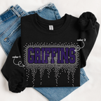 Griffins Athletic Drip SPANGLE TRANSFER