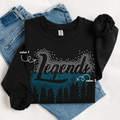 Legends Ombre Drip SPANGLE TRANSFER