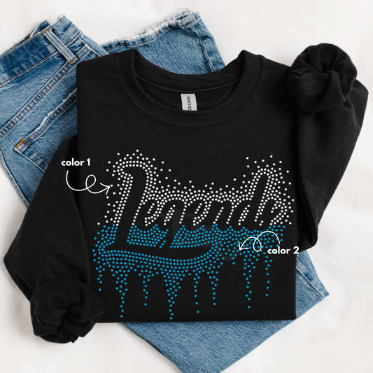 Legends Ombre Drip SPANGLE TRANSFER