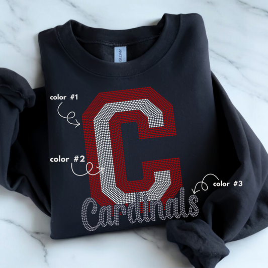 Varsity Cardinals C SPANGLE TRANSFER