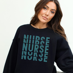 Nurse Stacked SS16 RHINESTONE TRANSFER