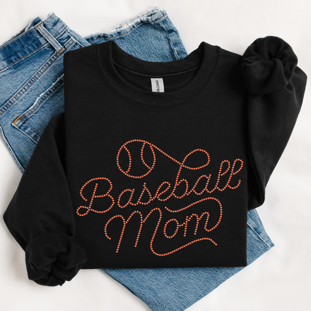 Baseball Mom Script SPANGLES TRANSFER