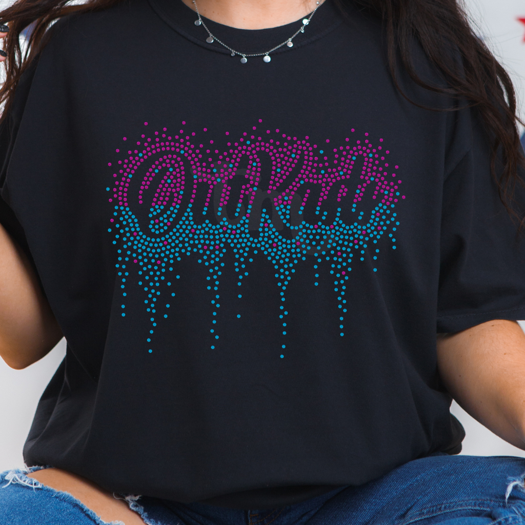 Outkasts Ombre Drip SPANGLE TRANSFER