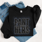Panthers Scatter Snow Font SPANGLE TRANSFER