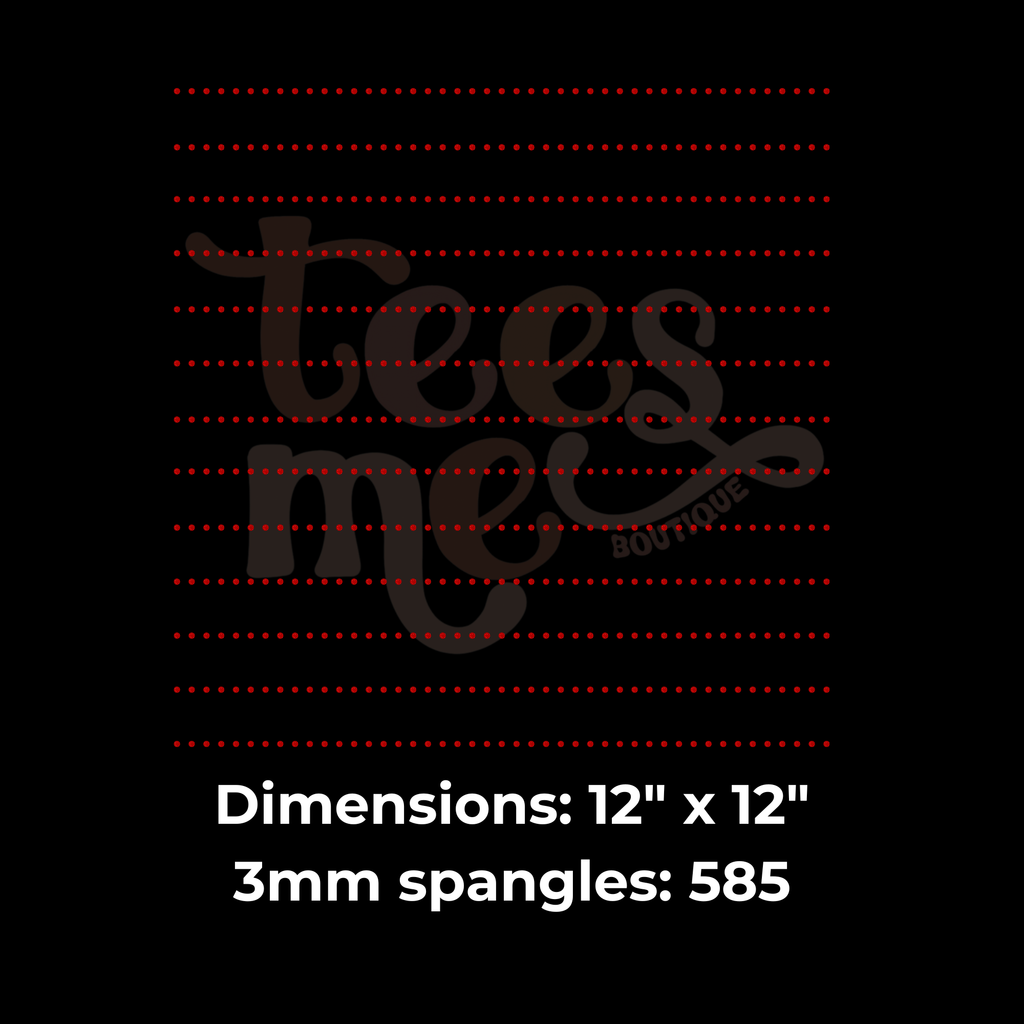 Pattern 3 SPANGLE TRANSFER