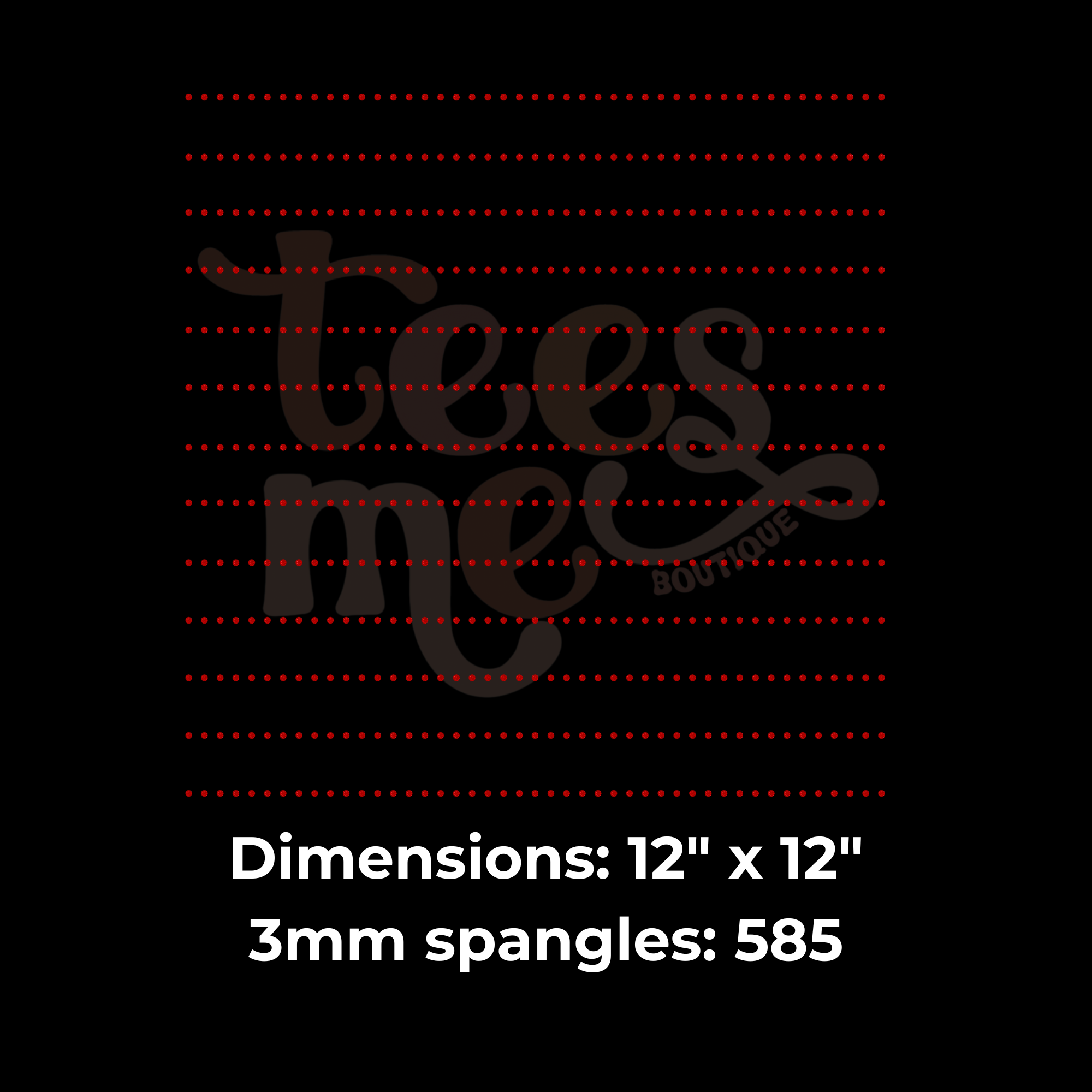 Pattern 3 SPANGLE TRANSFER