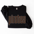 Pirates Double Outline RHINESTONE TRANSFER