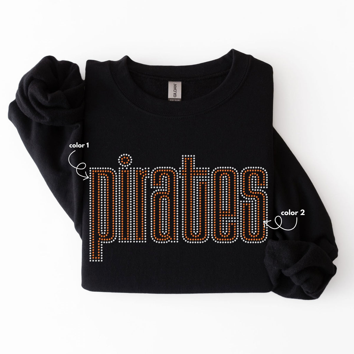 Pirates Double Outline SPANGLES TRANSFER