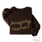 Praying Mama SPANGLES TRANSFER
