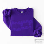 Praying Mama SPANGLES TRANSFER