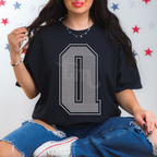 Custom SPANGLE Text SPANGLE Transfer - 11.5" BIG Letters- One Color