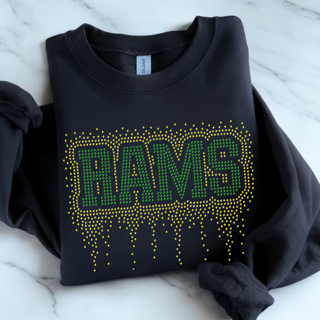 Rams Athletic Drip RHINESTONE TRANSFER
