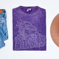 Ravens w/ Mascot Name SPANGLE TRANSFER