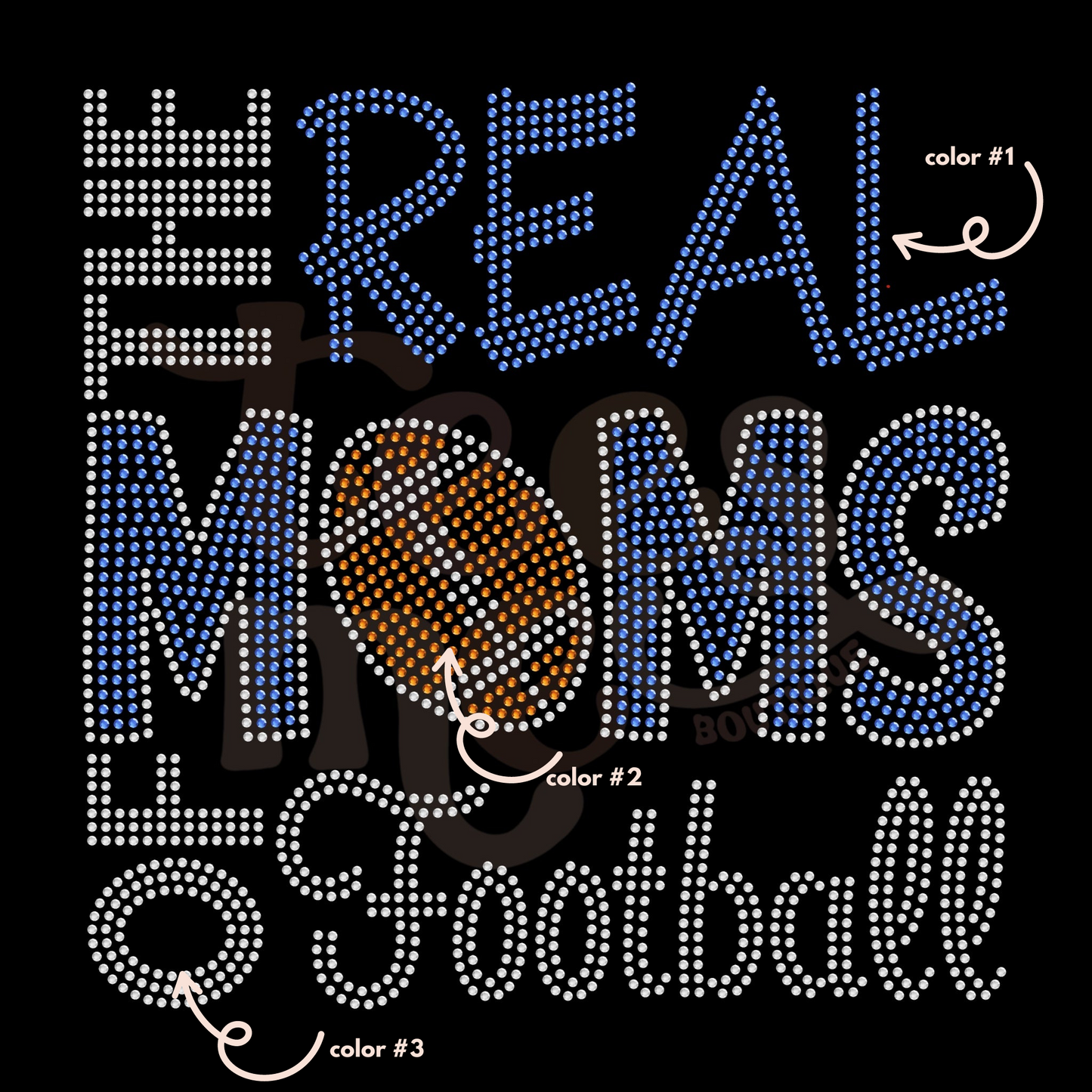 The Real Moms of Football SPANGLE TRANSFER