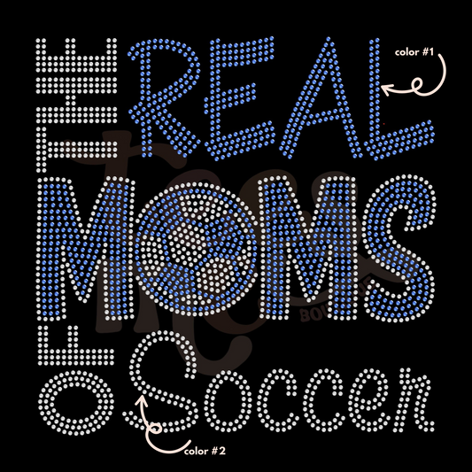 The Real Moms of Soccer SPANGLE TRANSFER