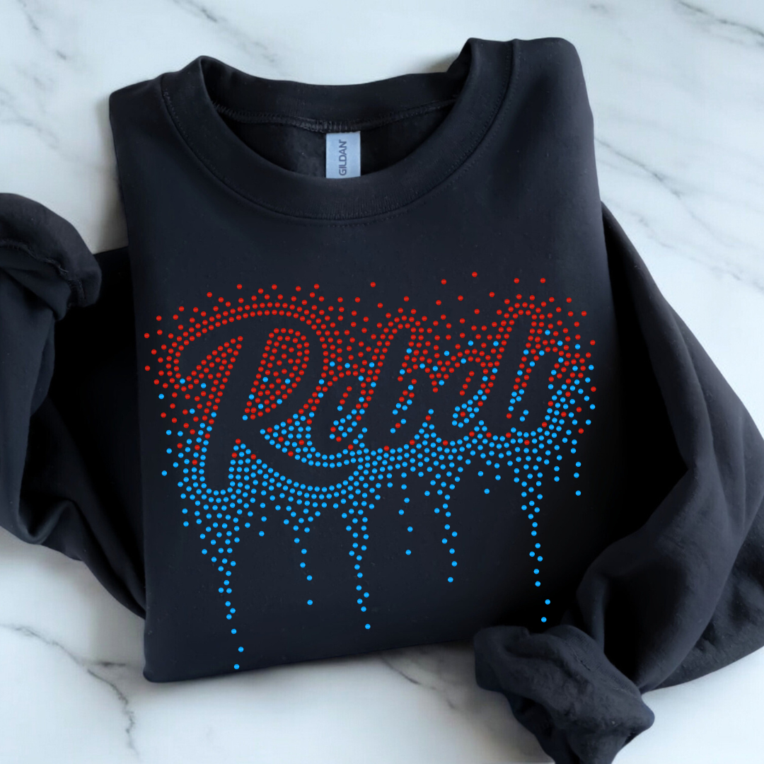 Rebels Ombre Drip SPANGLE TRANSFER