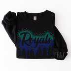 Royals Ombre Drip SPANGLE TRANSFER