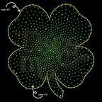 Shamrock Inside Scatter SPANGLE TRANSFER