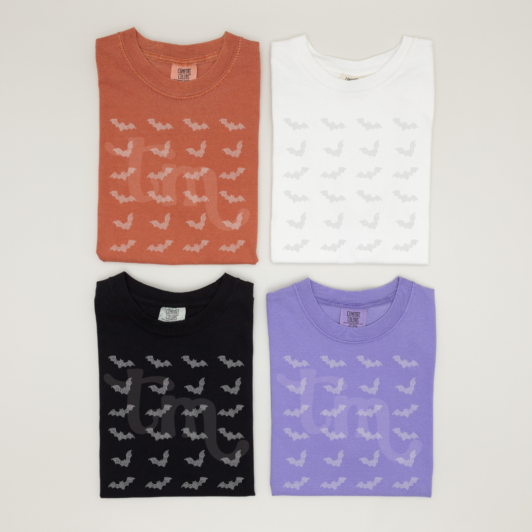 12"x12" Sheet of Bats SPANGLES TRANSFER