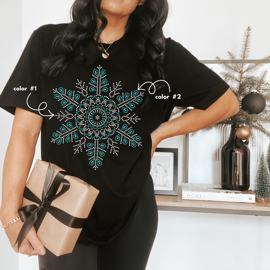 Snowflake Mandala SPANGLE TRANSFER