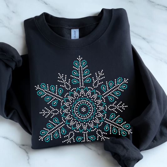 Snowflake Mandala SPANGLE TRANSFER