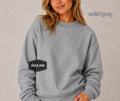 Solid Gray Tees Me Premium Mock Neck Sweatshirt || PREORDER est. ship 8/17